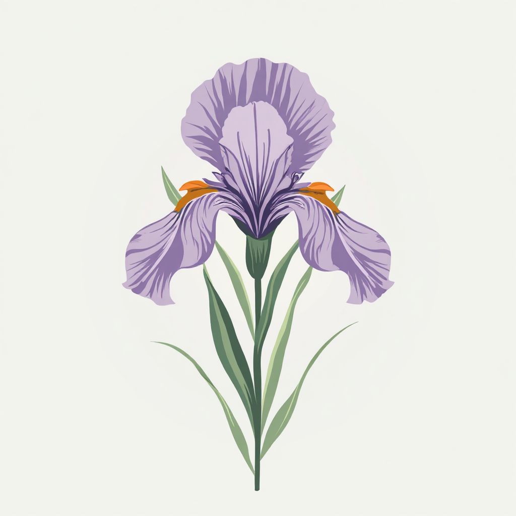 Logo Florăria Iris